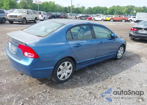 2007 Honda Civic Lx из США, поврежденный, VIN 2HGFA16577H502284